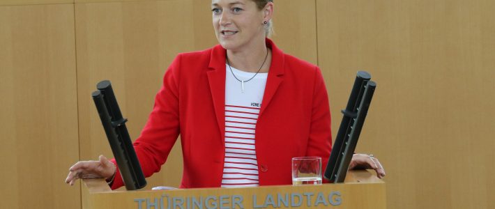 Beate Meissner - Sprecherin im Thüringer LAndtag