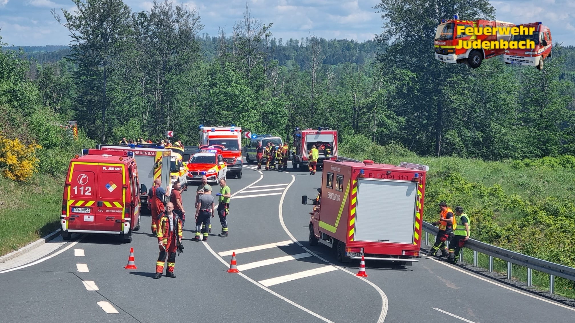 Unfallrisiko auf der L1152 zwischen Jagdshof und Schauberg