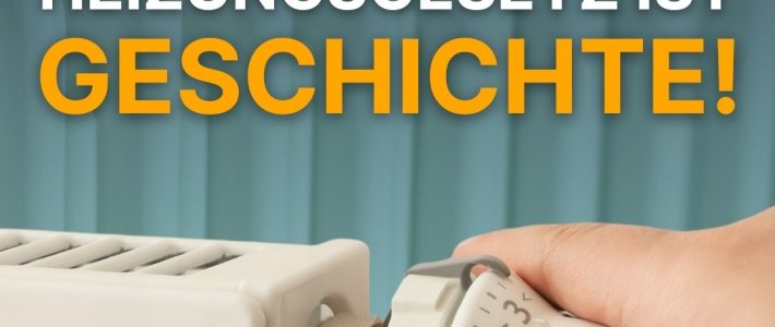 Heizungsgesetz der Ampel ist Geschichte Habecks Heizungsgesetz ist Geschichte. Bild Zeigt Hand an Heizungsthermostat