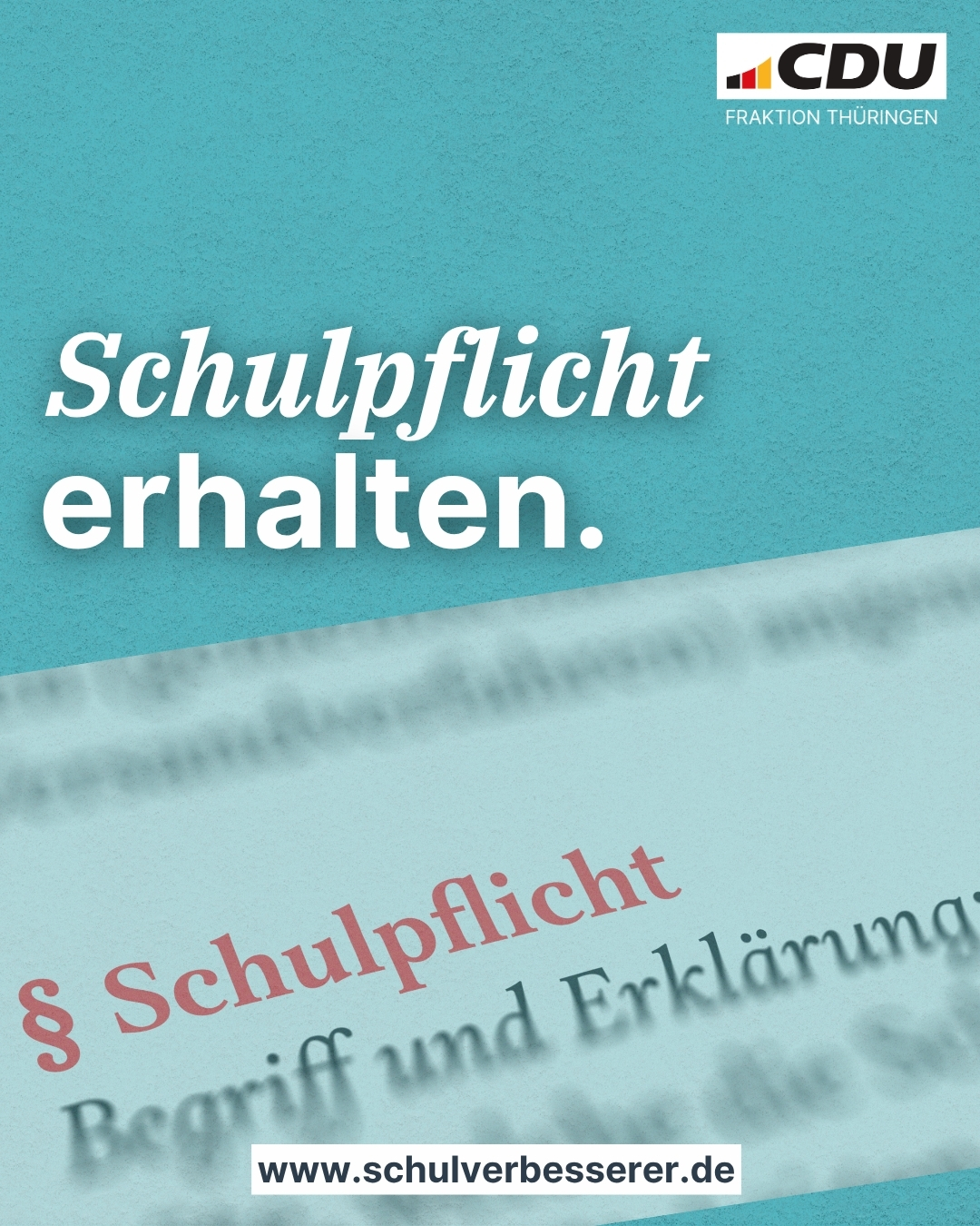 Schulpflicht stärken statt abschaffen